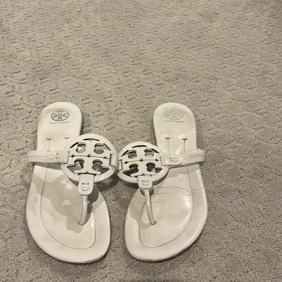 Tory Burch Other - Tory Burch white sandals - size 10